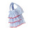 Prinzessin Hundekleid blau S - leichtes Polyester 1