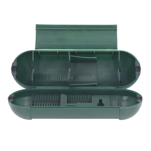 Protector de cables para exteriores de ABS 210x69x69mm negro 2