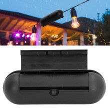 Cubierta de seguridad para cable de extensión exterior 210x69x69mm negro
