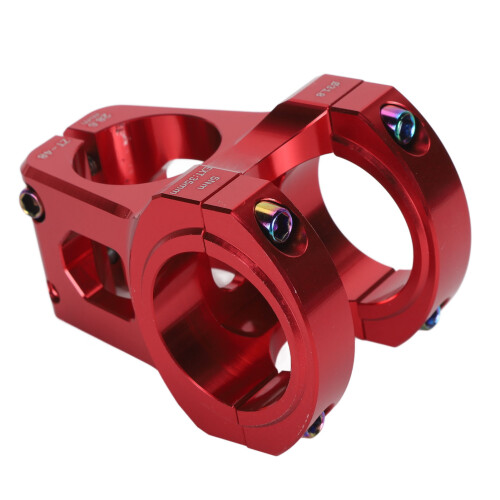 Potence de VTT 31,8 mm 0 35 mm aluminium rouge 1