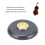 Rock Stop Repose-pointe de violoncelle, tapis antidérapant, 9,5 cm 3
