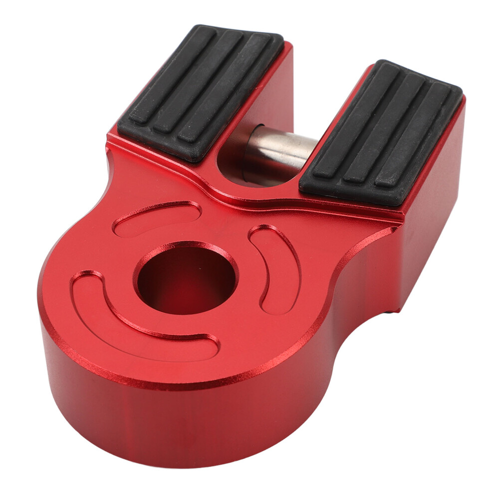 6061 Aluminum Winch Shackle Mount 30,000 Lb For Atv, Utv, Suv, Truck Red 7891335787406