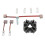 Porte-balais 66T 81840 00, 40 ch, Taille standard, Noir 1