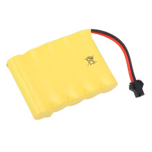 Batería de polímero de litio de 6,0 V y 700 mAh con conector SM 2P