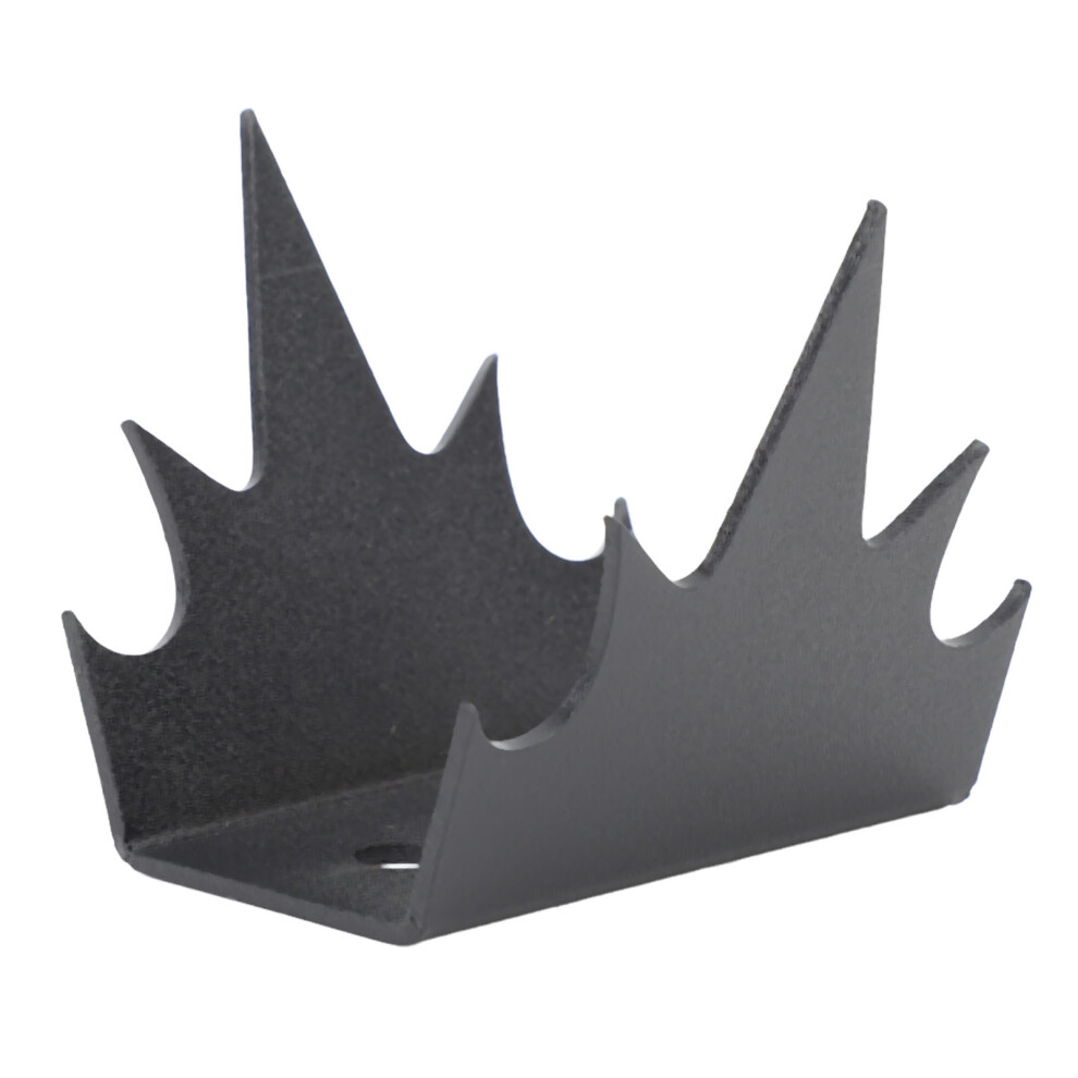 12Pcs Iron Fence Spikes Security Anti Rust Coating Anti Theft Fence Decoration 6931335790172