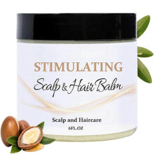 (2PCS) Stimulating Scalp and Hair Balm, Shea Butter and Mango Butter Blend for Moisturizing Haircare, Nourishes Scalp & Hair 177ml/6oz