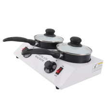2kg Dual Pot Manual Chocolate Melting Machine 220V UK Plug Nonstick