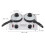 2kg Dual Pot Manual Chocolate Melting Machine 220V UK Plug Nonstick 2