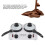 2kg Dual Pot Manual Chocolate Melting Machine 220V UK Plug Nonstick 8