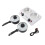 2kg Dual Pot Manual Chocolate Melting Machine 220V UK Plug Nonstick 3