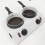 2kg Dual Pot Manual Chocolate Melting Machine 220V UK Plug Nonstick 5