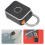 Lucchetto a impronta digitale IP65 impermeabile 65 mAh alluminio 13