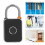 Lucchetto a impronta digitale IP65 impermeabile 65 mAh alluminio 6