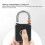 Lucchetto a impronta digitale IP65 impermeabile 65 mAh alluminio 7