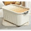 Large PP Plastic Clothing Organizer Box with Lid & Handle, Tall Storage Basket 2