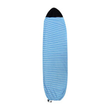 Surfboard Protective Cover Blue And White 200x50 cm Fits 6.3/6.6/7 Inches Also For Snowboard And Quick-Drying Socks