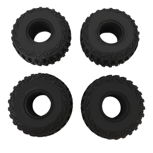 4 pièces de pneus RC crawler de 1,9 pouces, insert en mousse noire 2