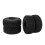 4 pièces de pneus RC crawler de 1,9 pouces, insert en mousse noire 13