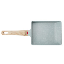 Mini-Bratpfanne Grün Quadrat, Antihaft-Aluminiumlegierung, Gleichmäßig Erhitzte Eierpfanne für Zuhause