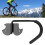 Gancio da muro in metallo per biciclette, rack verticale resistente. 10