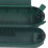 Protector de cordón ABS con cierre dual verde 210x69x69 mm 12