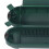 Protector de cordón ABS con cierre dual verde 210x69x69 mm 10