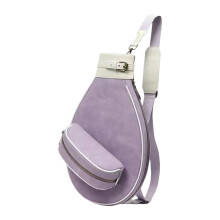 Tennis Racket Bag Badminton Racket Bag Unisex Beginners With Adjustable Shoulder Strap Purple