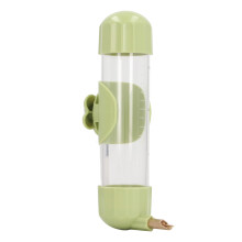 Dispensador automático de agua para loros verde, a prueba de fugas