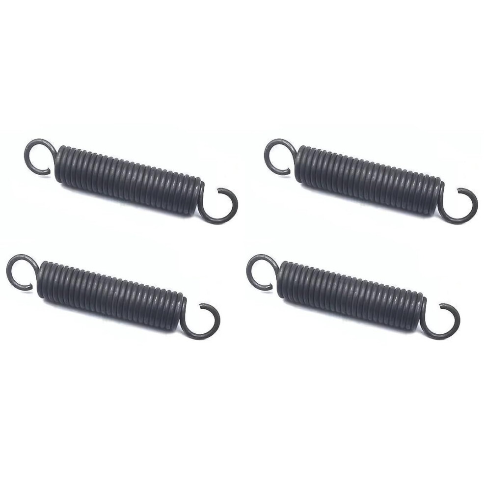 Extension Spring With Hook 120Mm Length 3.0Mm Wire 20Mm Outside Diameter 4-Piece Pack 6493810525674