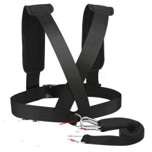 Weight Lifting Vest Speed Resistance Harness Black One Size