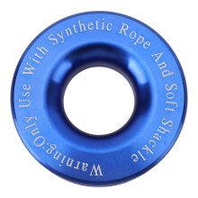 Anneau de récupération Snatch pour treuil 17637lbs bleu
