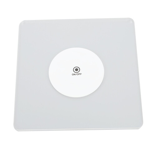 Sous-verre LED transparent blanc 300mAh 10x10cm 1