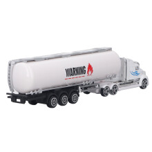 Modèle de camion-citerne à huile 20.3x3cm jouet en alliage plastique