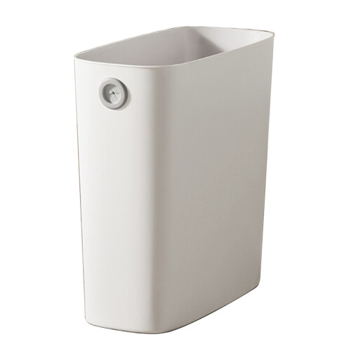 Modelo Slim OpenTop basurero 9.8L 28x27x13cm Blanco 2