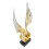 Innovative Abstract Wing Sculpture Light Luxury Gold Accent Piece 10