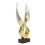 Innovative Abstract Wing Sculpture Light Luxury Gold Accent Piece 1