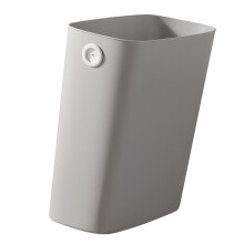 Cestino per rifiuti Slim, piccolo, 9,8 L, 28x27x13 cm, Grigio caldo