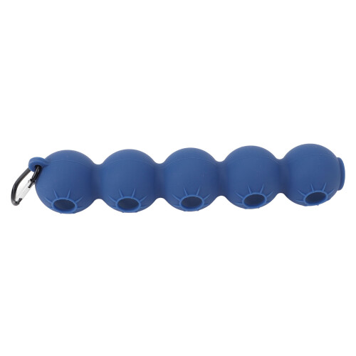 Blauer Golfballhalter - hält 5 Bälle 26,8x4,6x4cm 2
