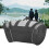 Silbergraue Lenkertasche 5L, 60-125 cm Nylon 11