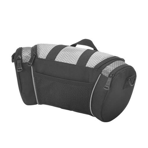 Silbergraue Lenkertasche 5L, 60-125 cm Nylon 1