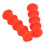 Gummi-Bogenabbinde-Schockabsorber für Compoundbogen Rot, 38x9mm 12