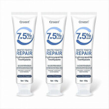 (3PCS)Hydroxyapatite Toothpaste for Advanced Enamel Protection, Gentle and Effective Formula, Fluoride-Free Toothpaste for Sensitive Teeth