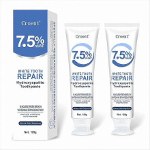 (2PCS)Hydroxyapatite Toothpaste for Advanced Enamel Protection, Gentle and Effective Formula, Fluoride-Free Toothpaste for Sensitive Teeth