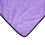 Bata de baño para gatos con capucha de microfibra morada, talla M 7