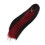 Parrucca per bambola BJD 1/4, lunga e liscia, nero/rosso vino 12