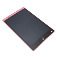 LCD-Schreibtafel für Kinder, 12 Zoll farbiger Bildschirm, wiederbeschreibbar, druckempfindliche Doodle-Pad, Zeichenbrett mit Stifthaltehalt