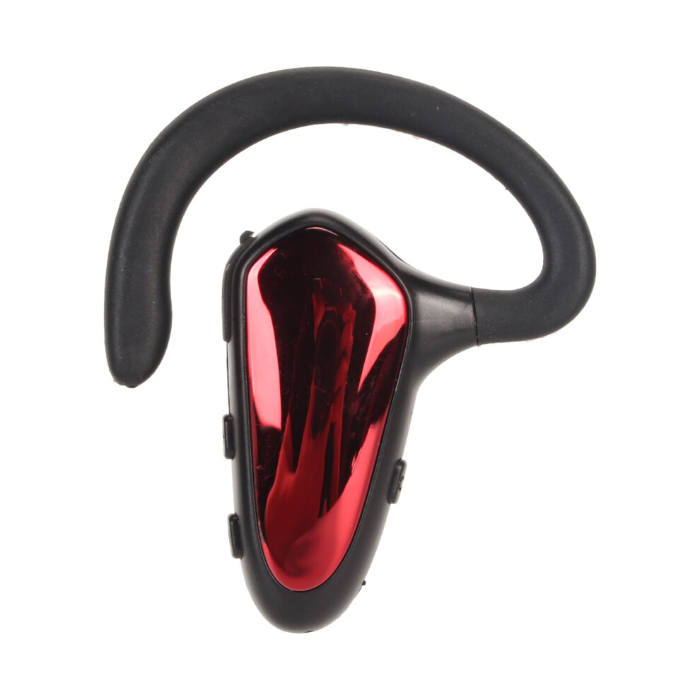 Wireless Bluetooth 5.1 Bone Conduction Earpiece Noise Cancelling Ultralight Red 9351335806241