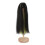 Parrucche per bambole a giunto sferico 1/4, bi-colore nero/verde 15
