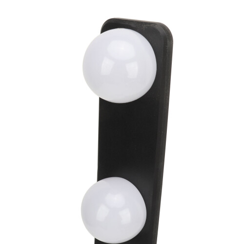 Luce da vanità LED 4 LED USB-A portatile 3 temperature di colore nero 2