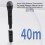 Transmisor Receptor Inalámbrico XLR 500mAh (Al/ABS) 8